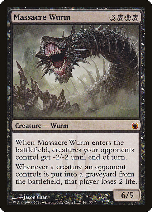 Mirrodin Besieged - 46 - Massacre Wurm - Mythic - B - Non-foil
