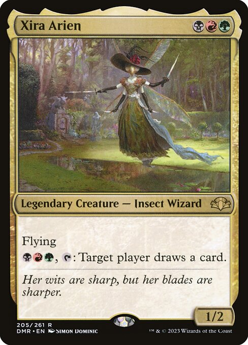 Dominaria Remastered - 205 - Xira Arien - Rare - Multi - Foil