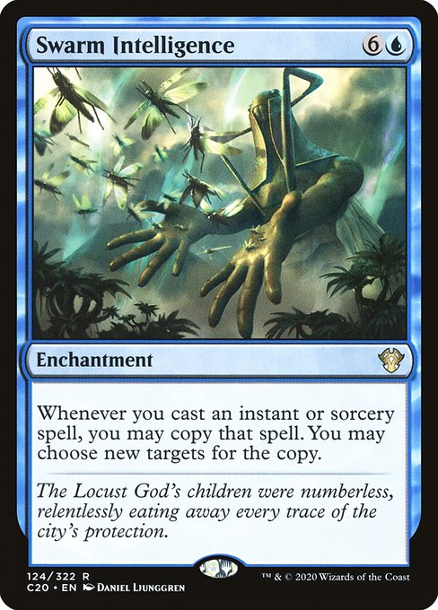 Commander 2020 - 124 - Swarm Intelligence - Rare - U - Non-foil