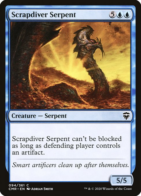 Commander Legends - 94 - Scrapdiver Serpent - Common - U - Non-foil