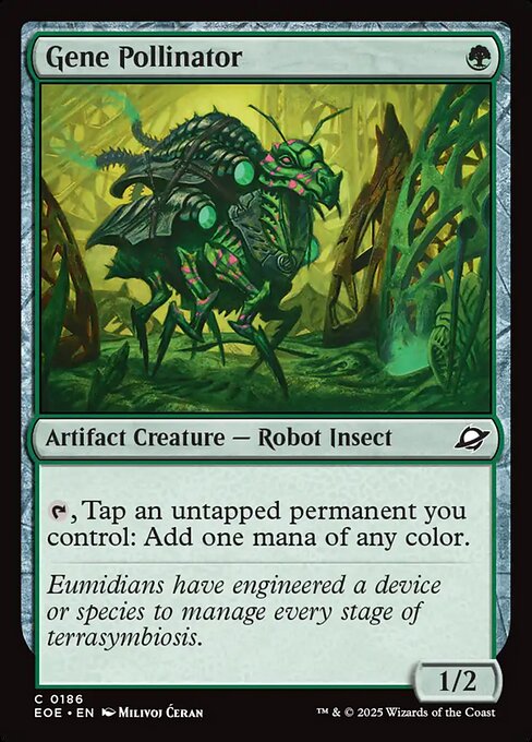 Edge of Eternities - 186 - Gene Pollinator - Common - G - Non-foil