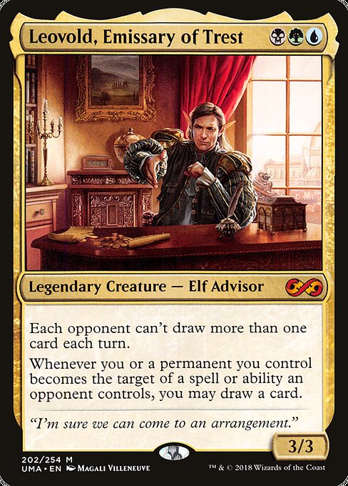 Ultimate Masters - 202 - Leovold, Emissary of Trest - Mythic - Multi - Non-foil