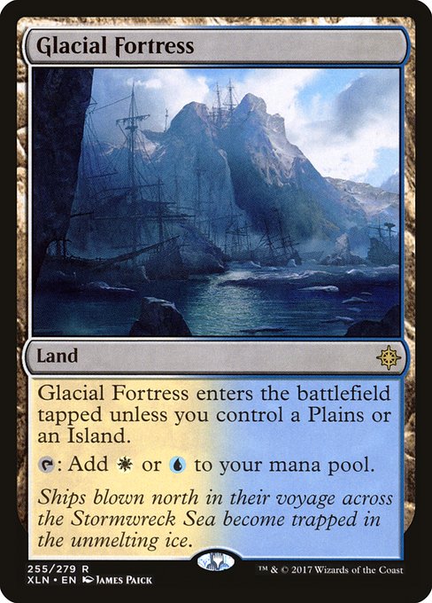 Ixalan - 255 - Glacial Fortress - Rare - C - Foil