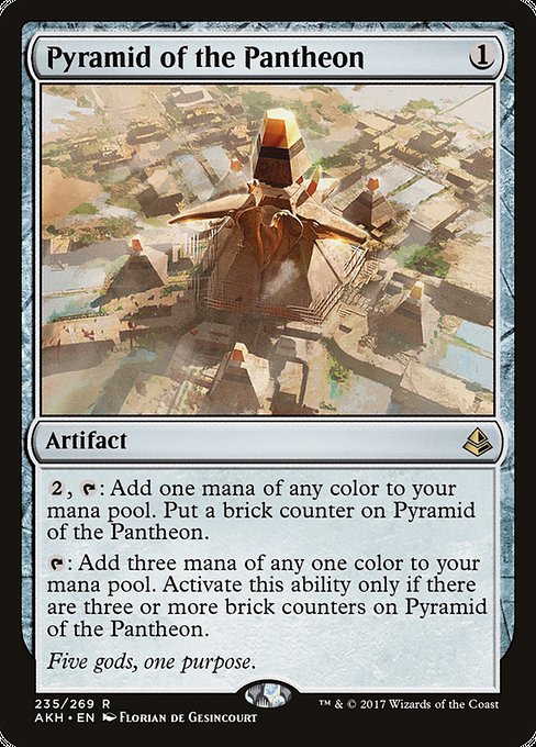 Amonkhet - 235 - Pyramid of the Pantheon - Rare - C - Non-foil