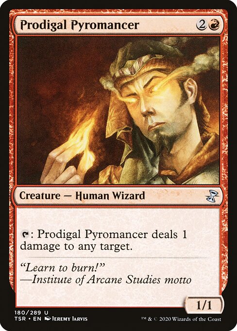 Time Spiral Remastered - 180 - Prodigal Pyromancer - Uncommon - R - Non-foil