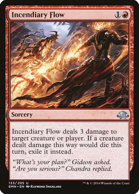 Eldritch Moon - 133 - Incendiary Flow - Uncommon - R - Non-foil