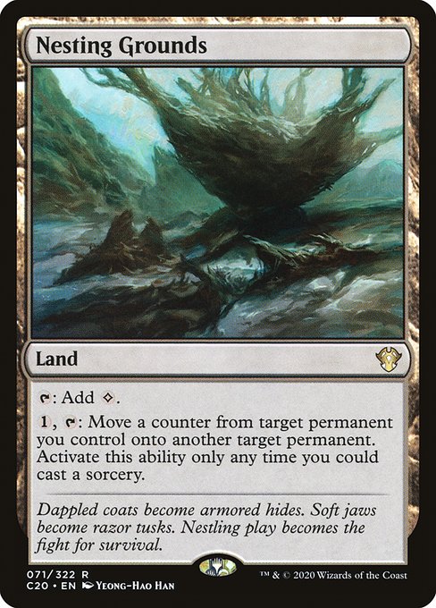 Commander 2020 - 71 - Nesting Grounds - Rare - C - Non-foil