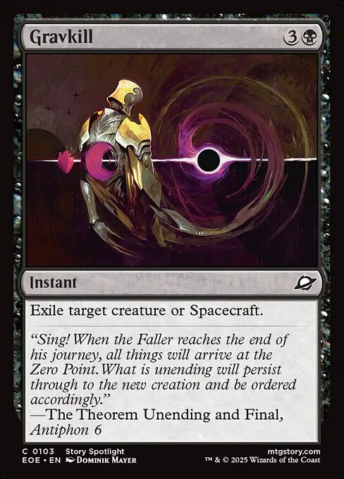 Edge of Eternities - 103 - Gravkill - Common - B - Non-foil