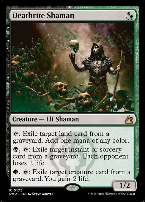 Ravnica Remastered - 175 - Deathrite Shaman - Rare - BG - Non-foil