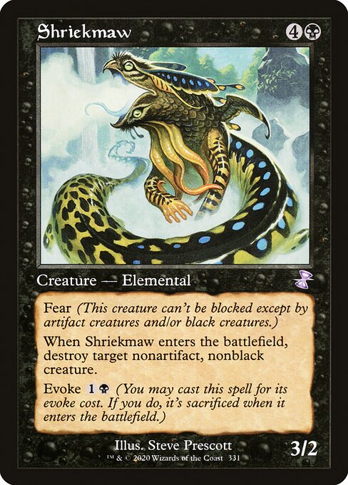 Time Spiral Remastered - 331 - Shriekmaw - Special - B - Non-foil