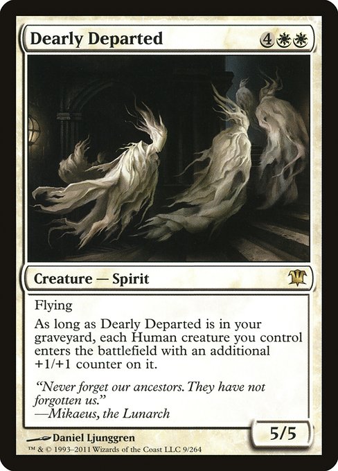 Innistrad - 9 - Dearly Departed - Rare - W - Non-foil