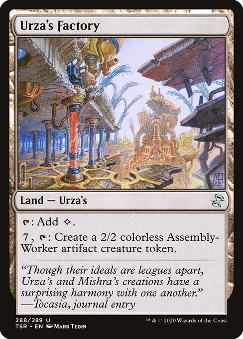 Time Spiral Remastered - 288 - Urza's Factory - Uncommon - C - Non-foil