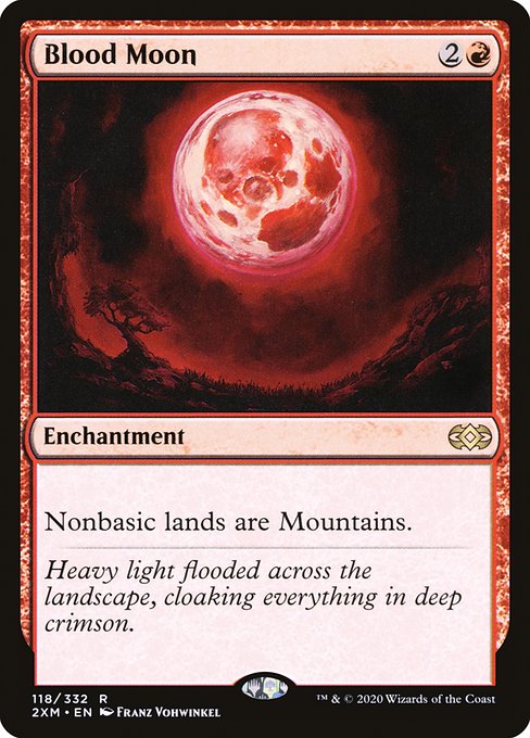 Double Masters - 118 - Blood Moon - Rare - R - Non-foil