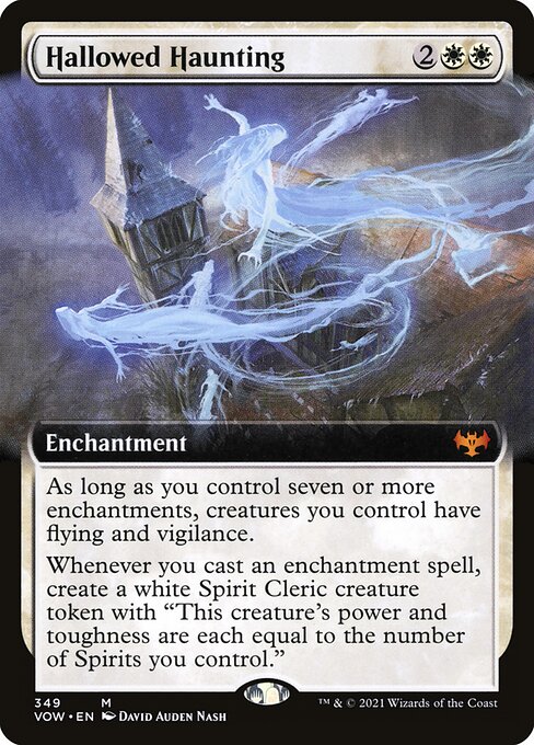 Innistrad: Crimson Vow - 349 - Hallowed Haunting - Mythic - W - Foil