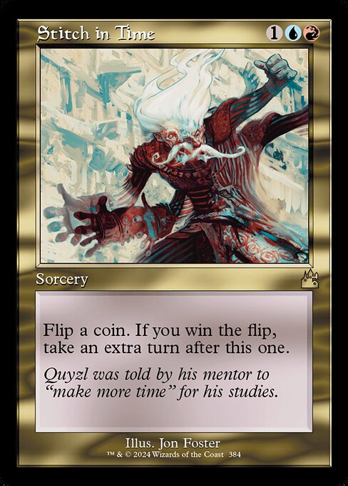 Ravnica Remastered - 384 - Stitch in Time - Rare - UR - Non-foil