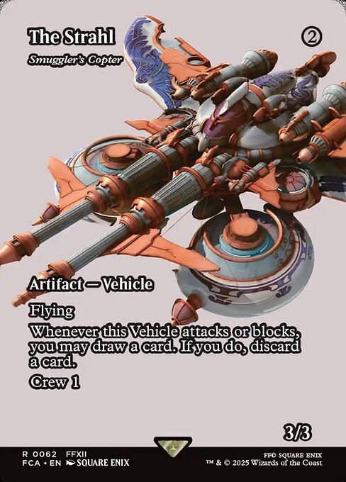 Final Fantasy: Through the Ages - 62 - Smuggler's Copter - Rare - C - Non-foil