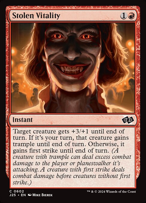 Foundations Jumpstart - 602 - Stolen Vitality - Common - R - Non-foil