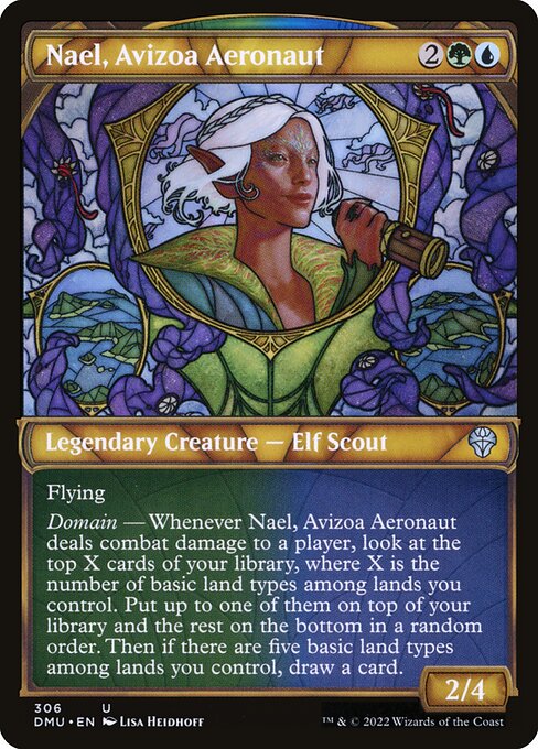 Dominaria United - 306 - Nael, Avizoa Aeronaut - Uncommon - UG - Non-foil