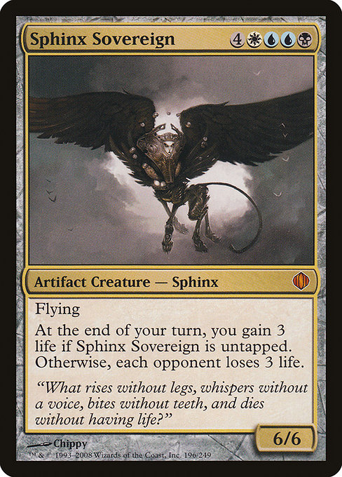 Shards of Alara - 196 - Sphinx Sovereign - Mythic - Multi - Non-foil