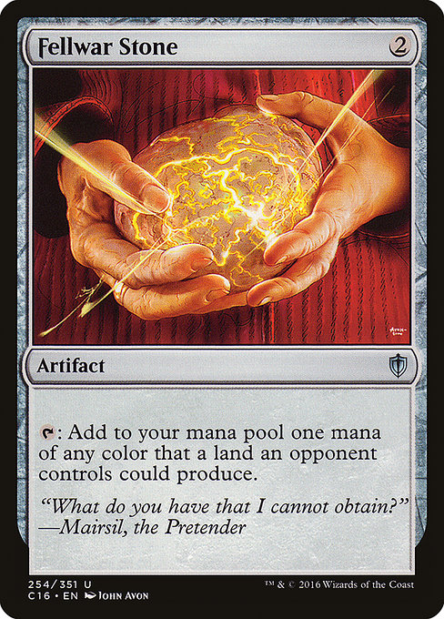 Commander 2016 - 254 - Fellwar Stone - Uncommon - C - Non-foil
