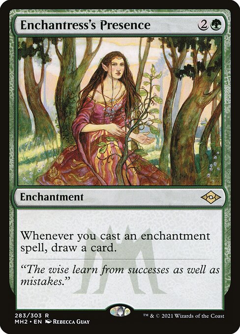 Modern Horizons 2 - 283 - Enchantress's Presence - Rare - G - Non-foil