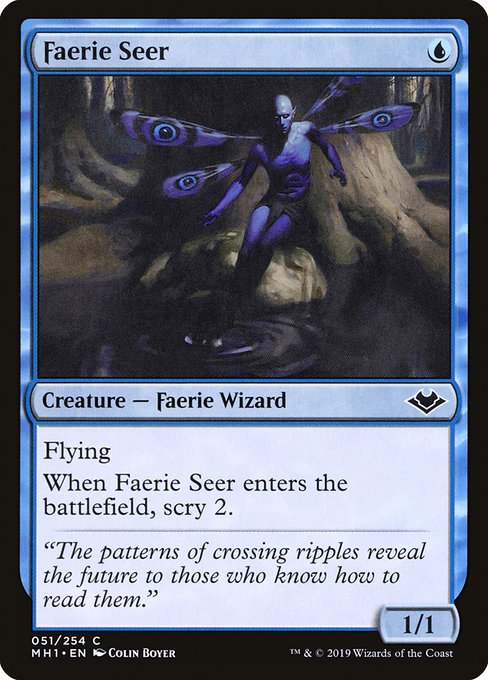 Modern Horizons - 51 - Faerie Seer - Common - U - Non-foil