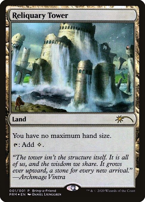 Love Your LGS 2020 - 1 - Reliquary Tower - Rare - C - Foil - Promo