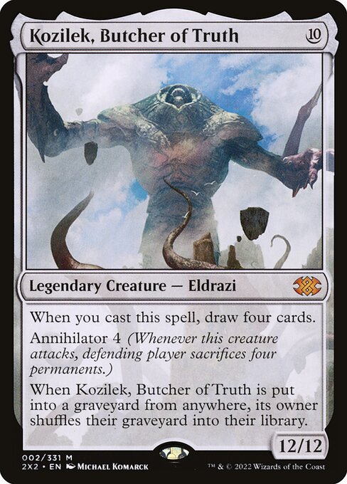 Double Masters 2022 - 2 - Kozilek, Butcher of Truth - Mythic - C - Non-foil