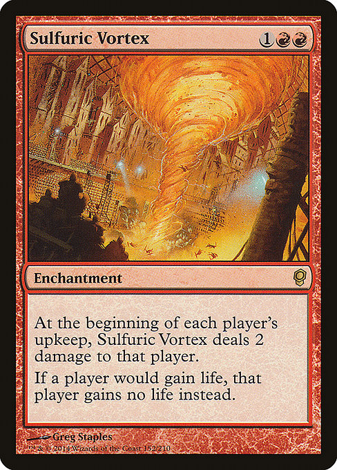 Conspiracy - 152 - Sulfuric Vortex - Rare - R - Non-foil