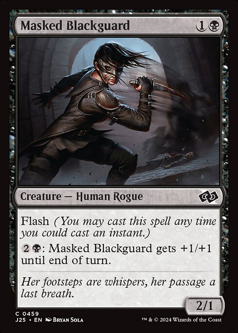 Foundations Jumpstart - 459 - Masked Blackguard - Common - B - Non-foil