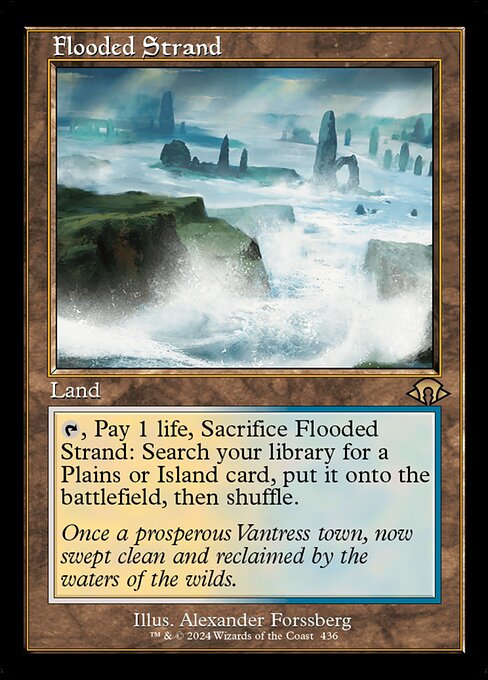 Modern Horizons 3 - 436 - Flooded Strand - Rare - C - Non-foil