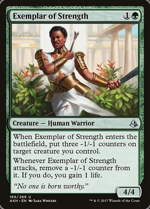 Amonkhet - 165 - Exemplar of Strength - Uncommon - G - Non-foil