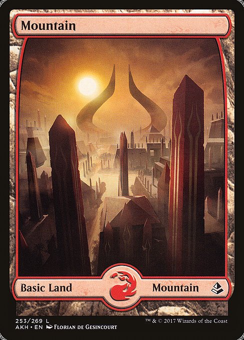 Amonkhet - 253 - Mountain - Common - C - Non-foil