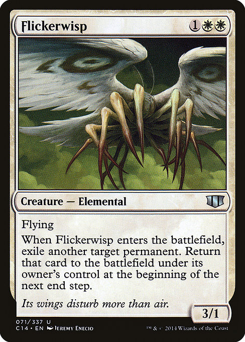 Commander 2014 - 71 - Flickerwisp - Uncommon - W - Non-foil