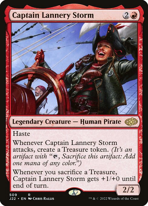 Jumpstart 2022 - 509 - Captain Lannery Storm - Rare - R - Non-foil