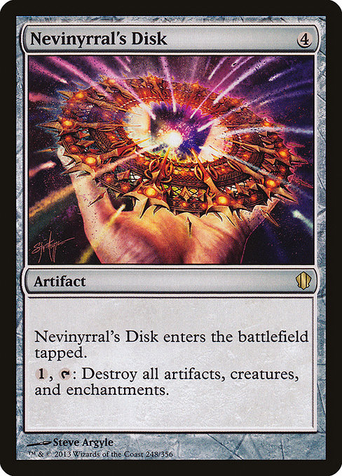 Commander 2013 - 248 - Nevinyrral's Disk - Rare - C - Non-foil