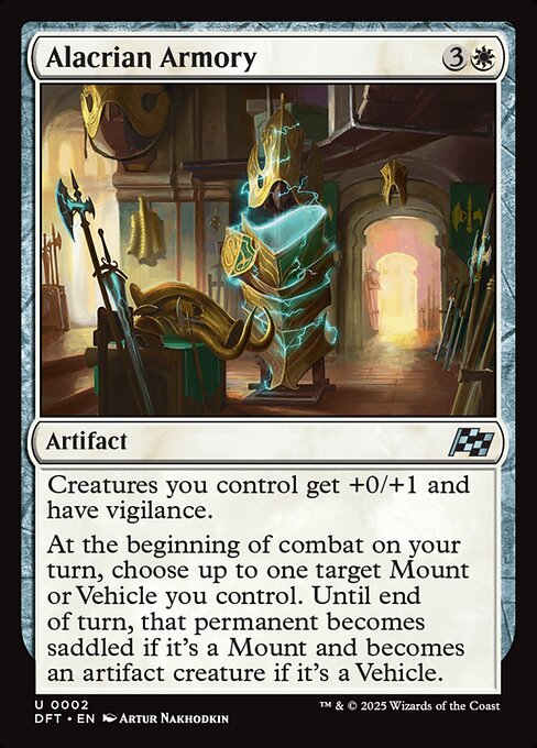 Aetherdrift - 2 - Alacrian Armory - Uncommon - W - Non-foil