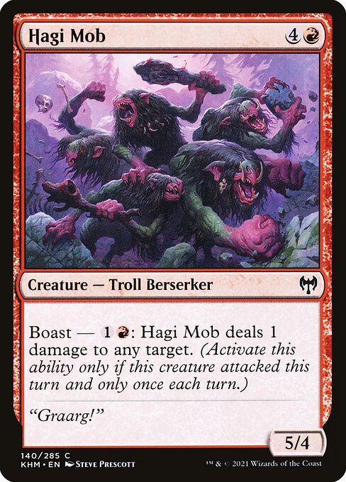 Kaldheim - 140 - Hagi Mob - Common - R - Non-foil