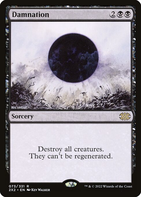 Double Masters 2022 - 73 - Damnation - Rare - B - Non-foil