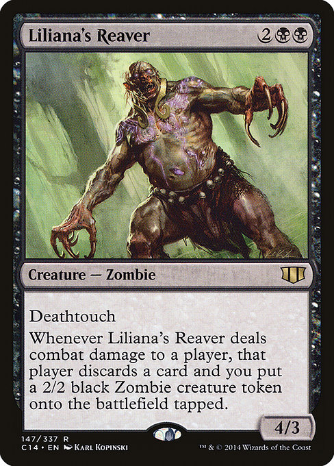 Commander 2014 - 147 - Liliana's Reaver - Rare - B - Non-foil