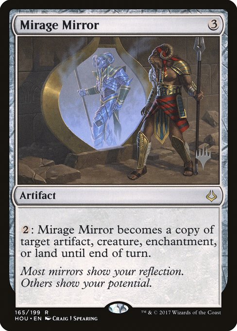 Hour of Devastation Promos - 165p - Mirage Mirror - Rare - C - Non-foil - Promo