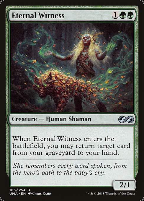 Ultimate Masters - 163 - Eternal Witness - Uncommon - G - Non-foil