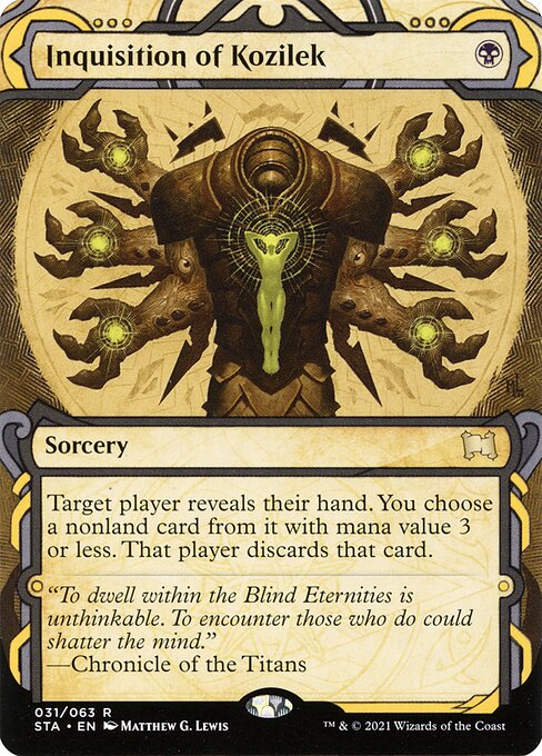 Strixhaven Mystical Archive - 31 - Inquisition of Kozilek - Rare - B - Foil