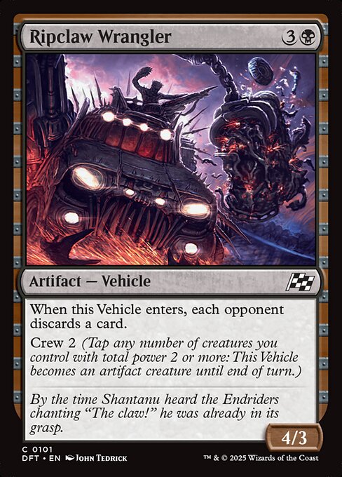 Aetherdrift - 101 - Ripclaw Wrangler - Common - B - Non-foil