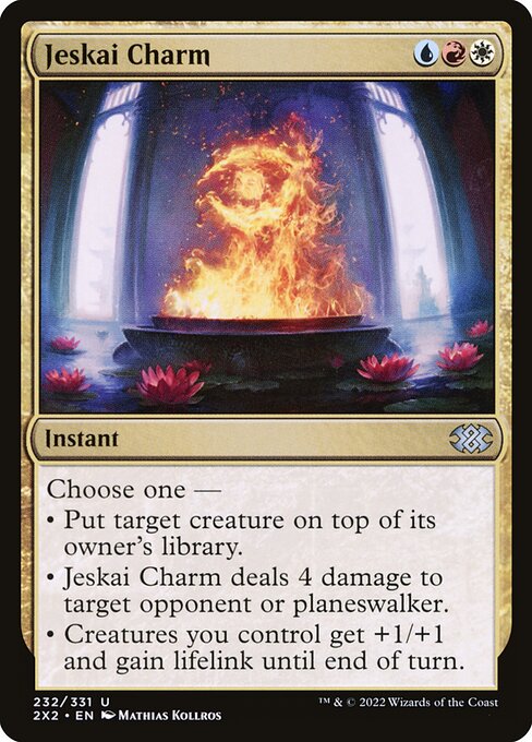 Double Masters 2022 - 232 - Jeskai Charm - Uncommon - Multi - Non-foil