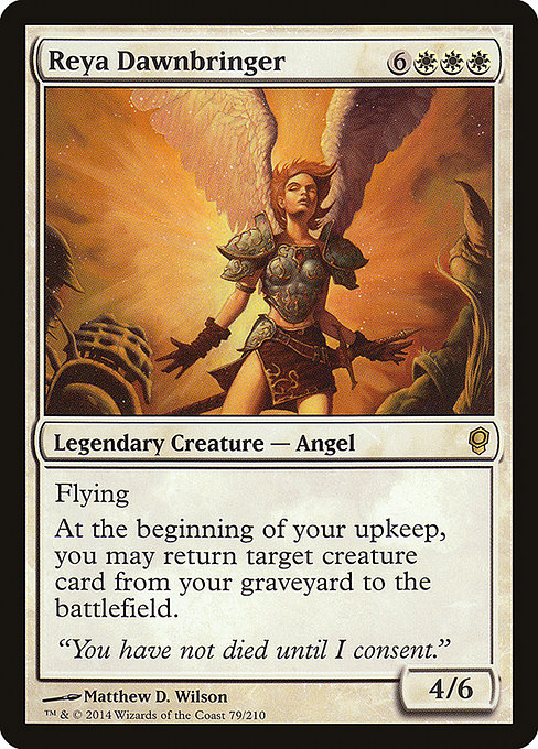 Conspiracy - 79 - Reya Dawnbringer - Rare - W - Non-foil