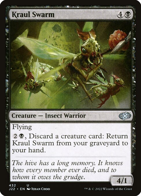 Jumpstart 2022 - 432 - Kraul Swarm - Uncommon - B - Non-foil