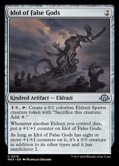 Modern Horizons 3 - 210 - Idol of False Gods - Uncommon - C - Non-foil