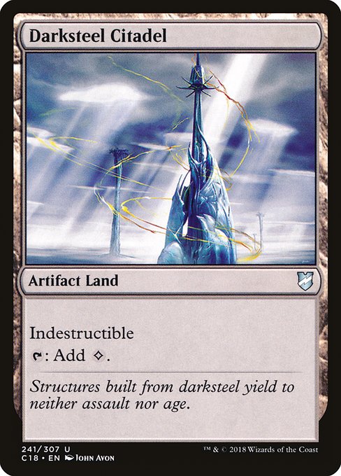Commander 2018 - 241 - Darksteel Citadel - Uncommon - C - Non-foil