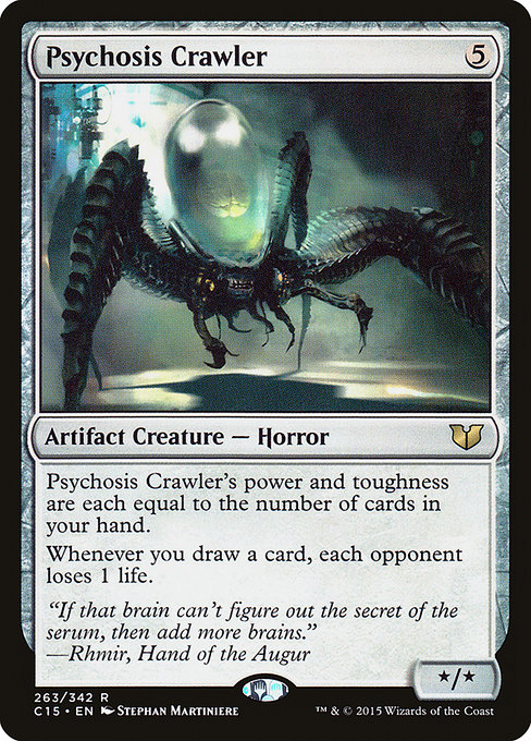 Commander 2015 - 263 - Psychosis Crawler - Rare - C - Non-foil